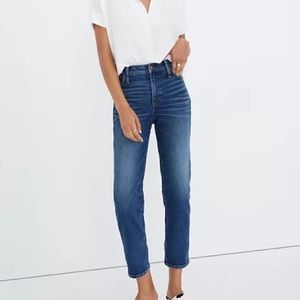 Madewell Mid Rise Classic Straight Jeans 26 2